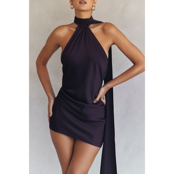 NEW House of CB Aida Dress Nightshade Large+ (XL) - Picture 1 of 17
